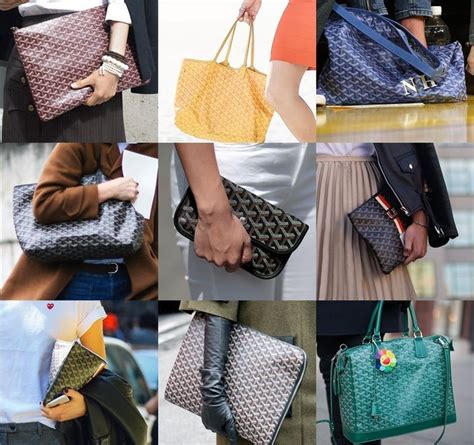 types of goyard bags